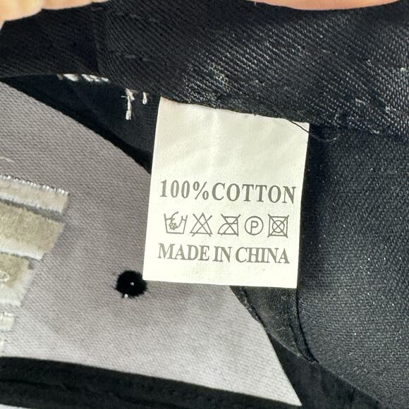 ELTON JOHN Black Adjustable Hat Cap From FAREWELL YELLOW BRICK ROAD Tour EX - Picture 10 of 10